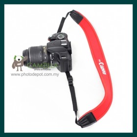 Red Neoprene Neck Strap for Canon , Nikon , Sony 【SR-CR1】